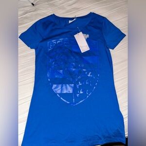 Porsche Women’s Crest T-Shirt Sapphire Blue